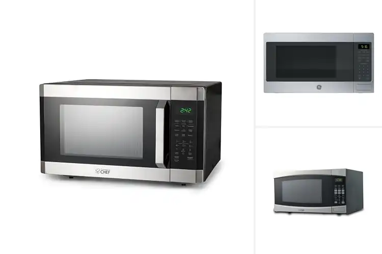 Detailed view of Best 1.6 Cubic Foot Microwaves