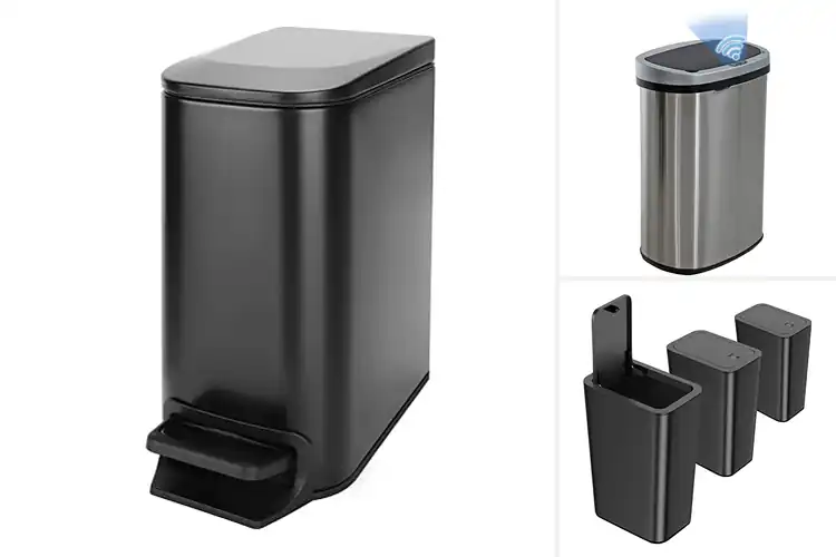 Detailed view of Best Bathroom Trash Cans: Top 10 Stylish & Functional Picks