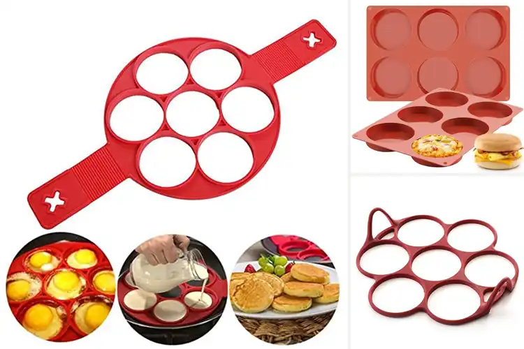 Detailed view of Best BPA Free Silicone Pancake Molds