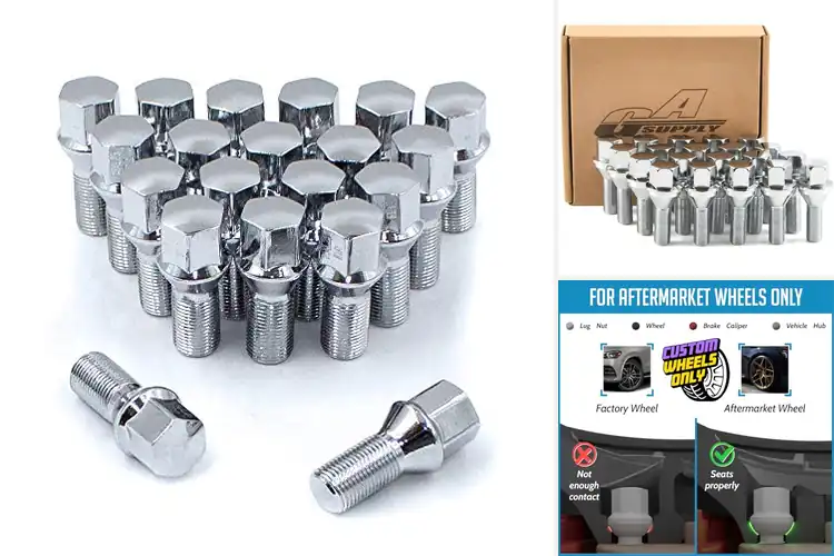 Detailed view of Best Chrome Lug Bolts: Top Picks for Style & Safety