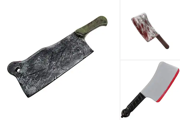 Detailed view of Best Costume Accessory Cleaver Props