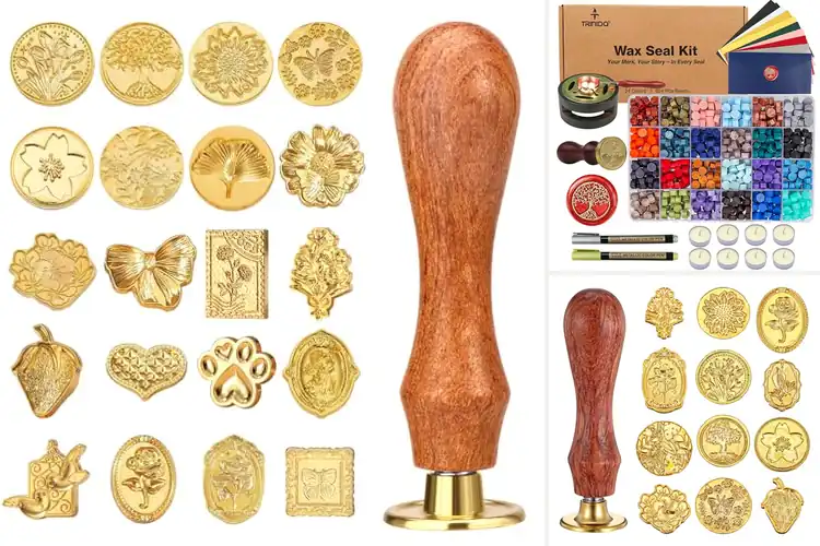 Detailed view of Best Craft Wax Stamps