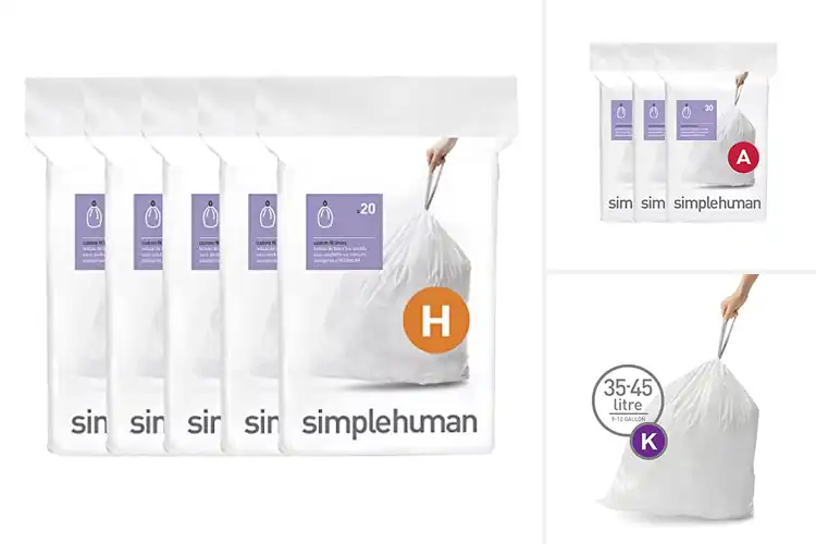 Detailed view of Best Custom Fit Trash Can Liners