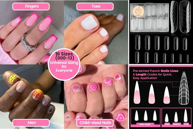 Detailed view of Best Flat Dual Nail Forms: Top 10 Picks for Perfect Nails