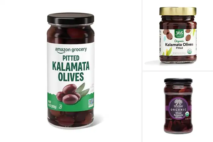 Detailed view of Best Greek Kalamata Olives