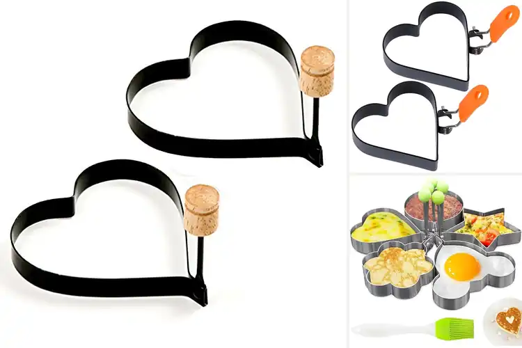 Detailed view of Best Heart Pancake Molds