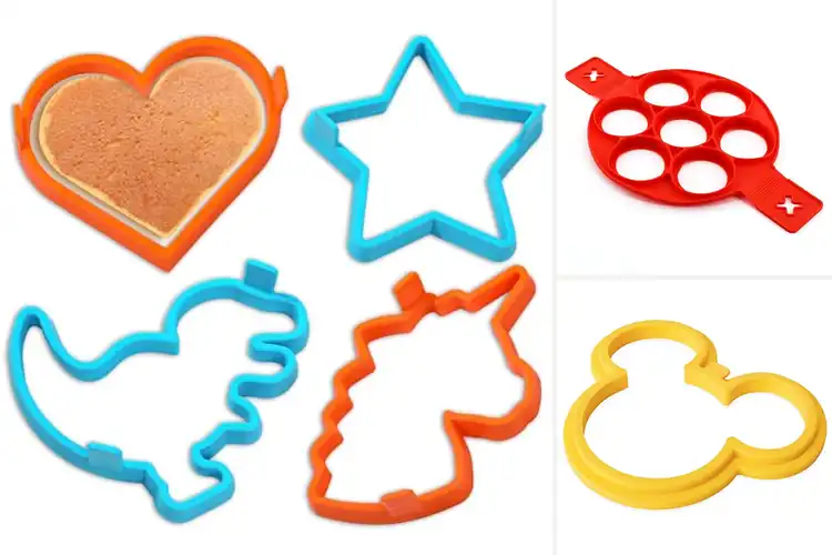 Detailed view of Best Heat Resistant Pancake Molds: Fun, Easy, Perfect Shapes