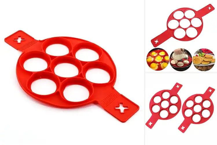 Detailed view of Best Heat Resistant Silicone Pancake Molds