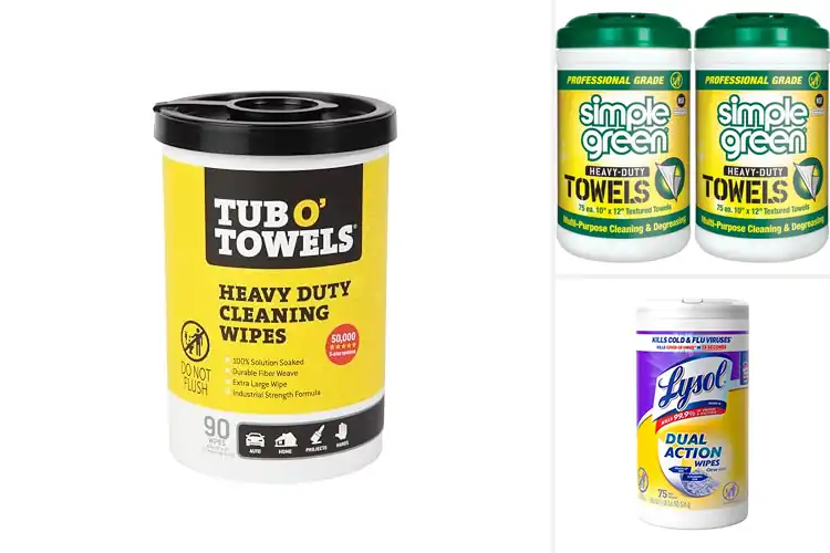 Detailed view of Best Heavy Duty Cleaning Wipes