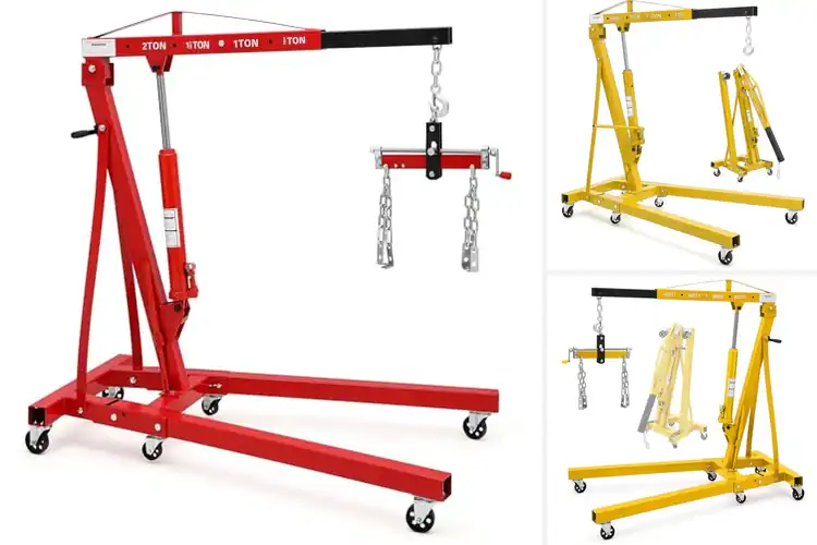 Detailed view of Best Heavy Duty Engine Hoists: Top Picks for Your Workshop