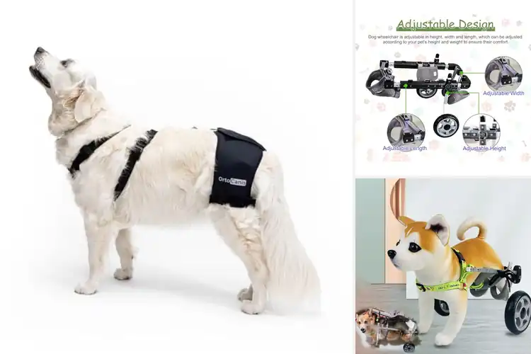 Detailed view of Best Hip Dysplasia Support Carts