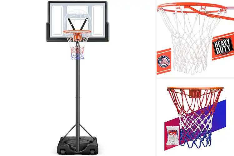 Detailed view of Best Indoor Outdoor Basketball Net