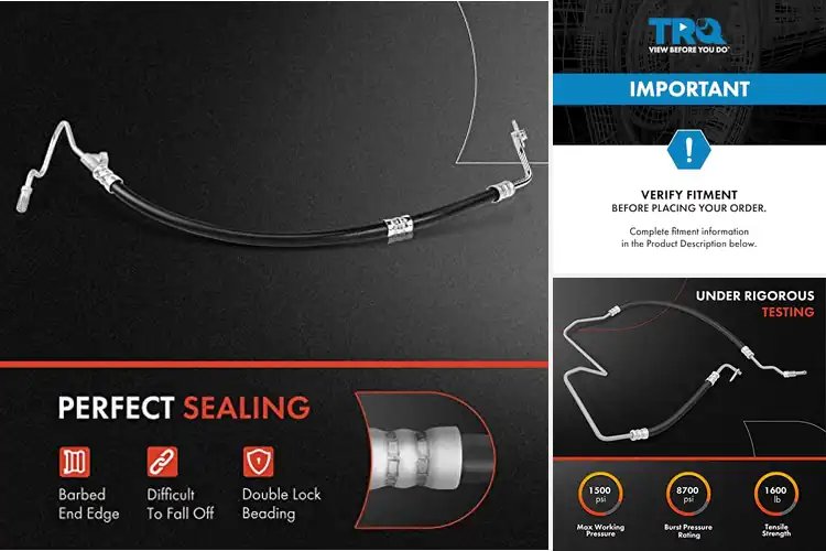 Detailed view of Best Jeep Wrangler Power Steering Hoses