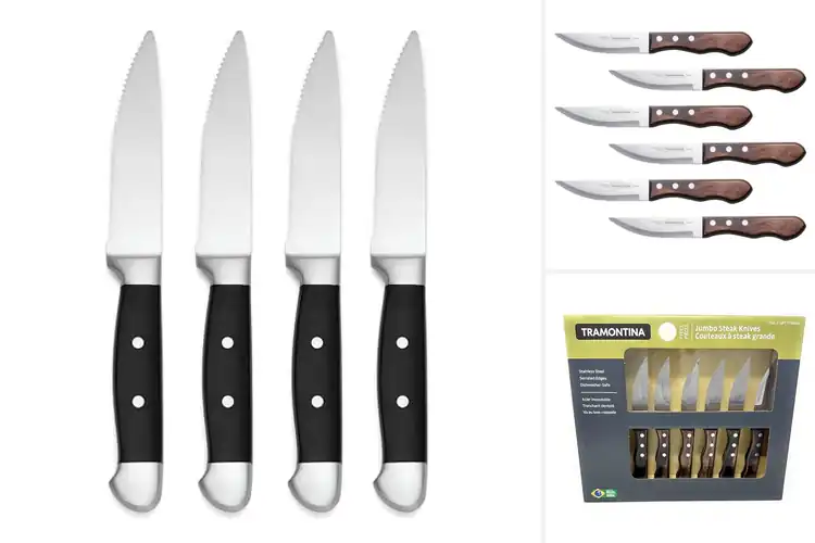 Detailed view of Best Jumbo Steak Knives Sets