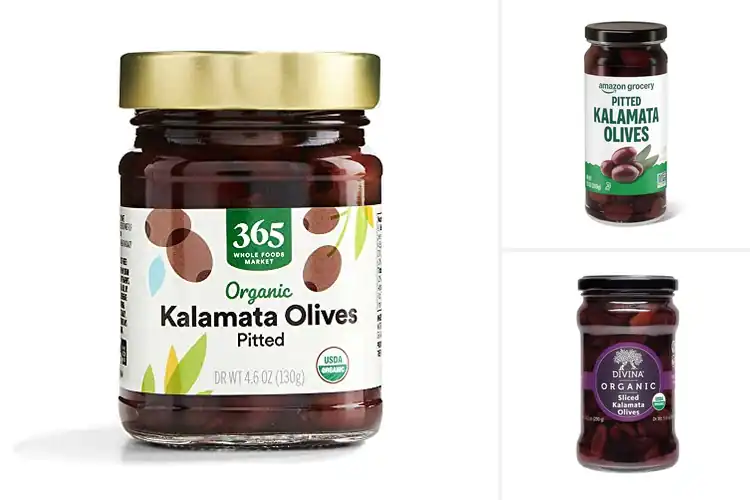 Detailed view of Best Kalamata Olives