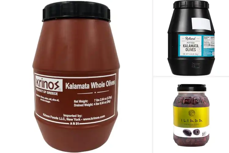 Detailed view of Best Large Kalamata Olives