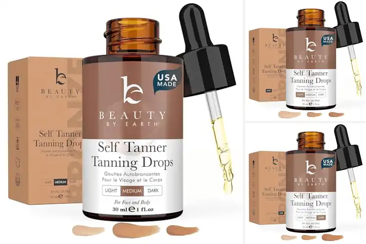 Detailed view of Best Natural Tanning Drops for a Sun-Kissed Glow