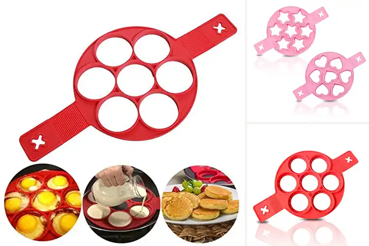 Detailed view of Best Nonstick Silicone Pancake Mansions