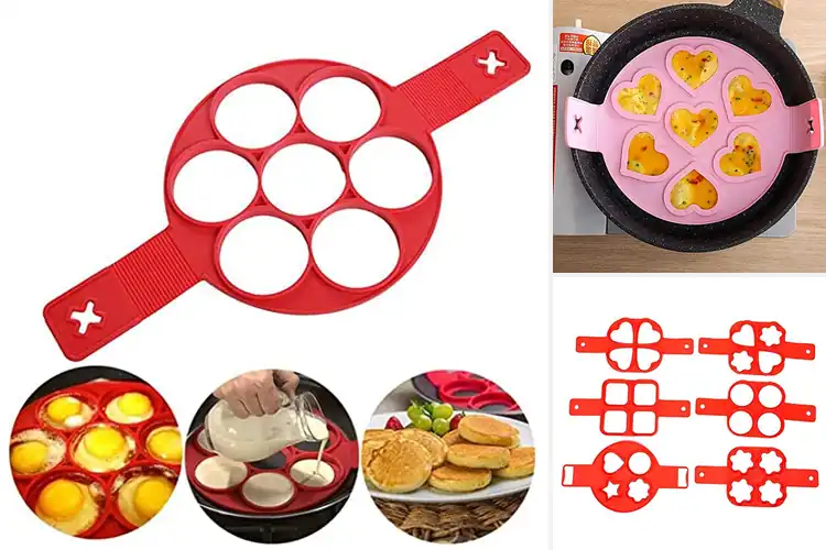 Detailed view of Best Nonstick Silicone Pancake Molds