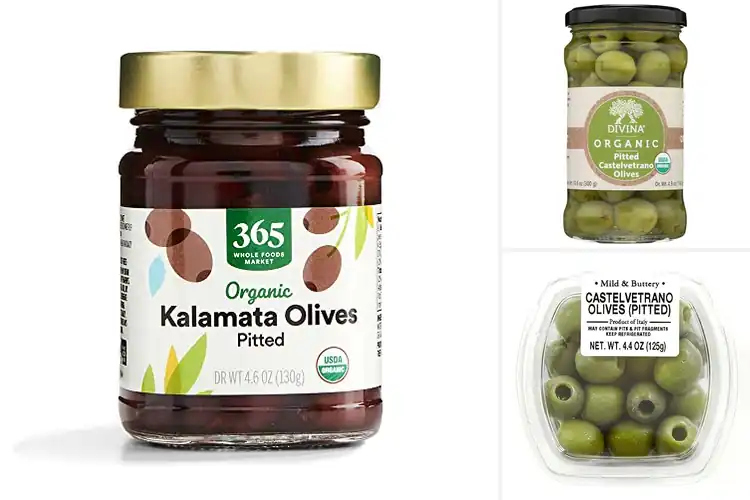 Detailed view of Best Pitted Olives
