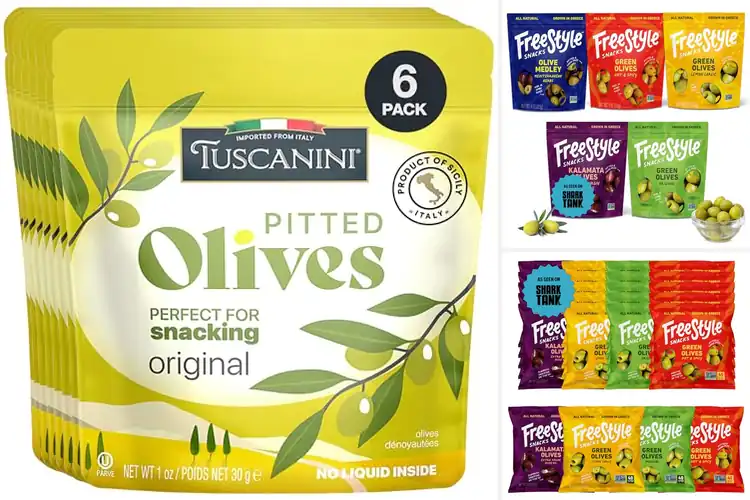 Detailed view of Best Plant Based Snack Olives