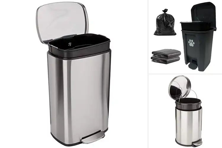 Detailed view of Best Removable Bucket Trash Cans