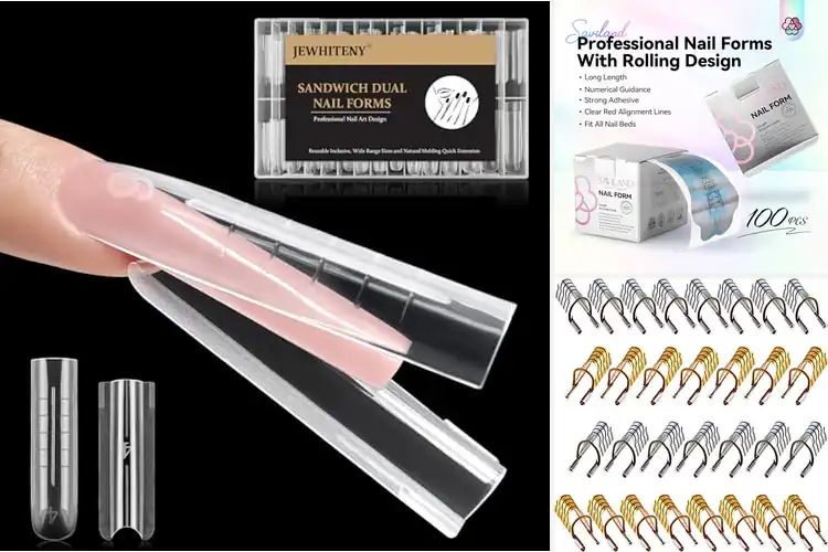 Detailed view of Best Reusable Eco Friendly Nail Forms