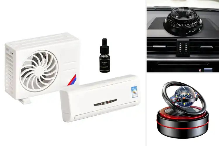 Detailed view of Best Rotary Fan Car Aromatherapies
