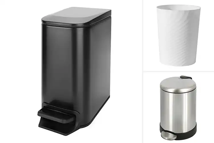 Detailed view of Best Small Bathroom Trash Cans: Top 10 Tidy, Compact Cans