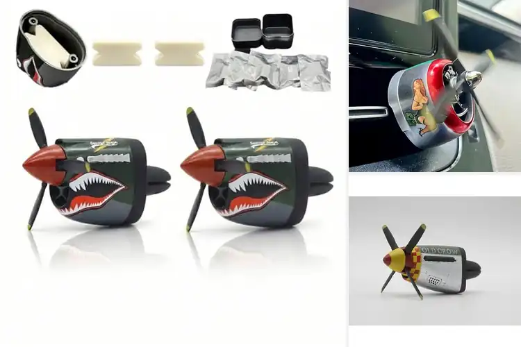 Detailed view of Best Spinning Propeller Car Scents