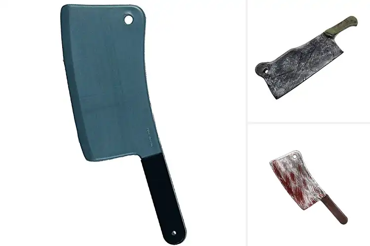 Detailed view of Best Theater Cleaver Props