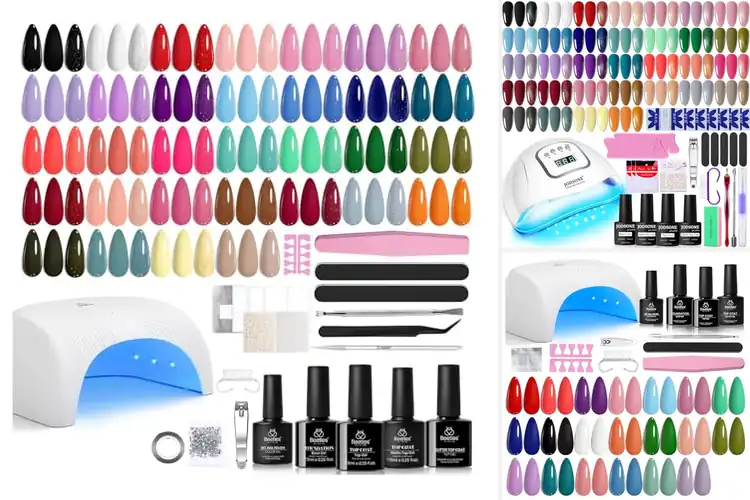 Detailed view of Best UV LED Gel Kits: Salon-Quality Nails at Home Fast
