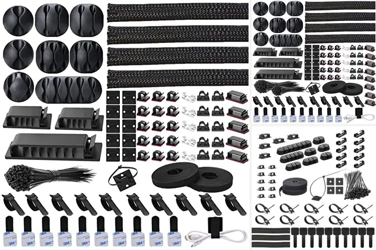 Detailed view of Best Wire Organization Kits: Top 10 Picks for a Tidy Space